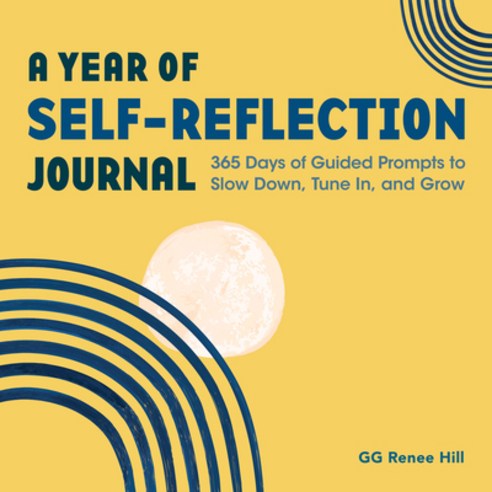 (영문도서) A Year of Self-Reflection Journal: 365 Days of Guided Prompts to Slow Down Tune In and Grow Paperback, Rockridge Press, English, 9781638074212