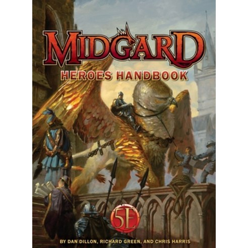 (영문도서) Midgard Heroes Handbook 5e Hardcover, Open Design LLC, English, 9781950789610