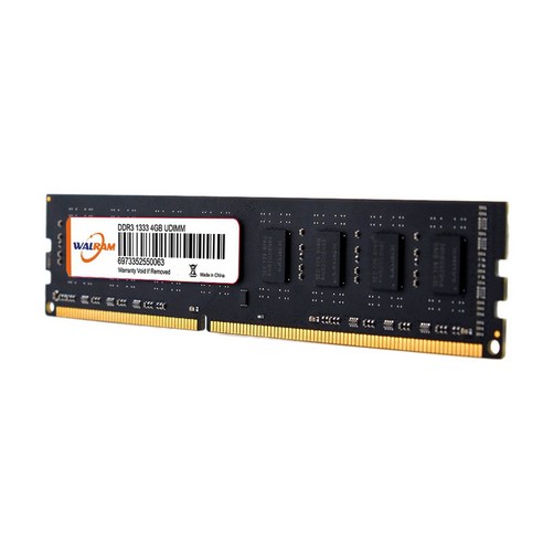 Youmine WALRAM 메모리 모듈 카드 Ram DDR3 4GB 1333MHZ PC3-10600은 PC 데스크탑에 적합합니다., 검은 색