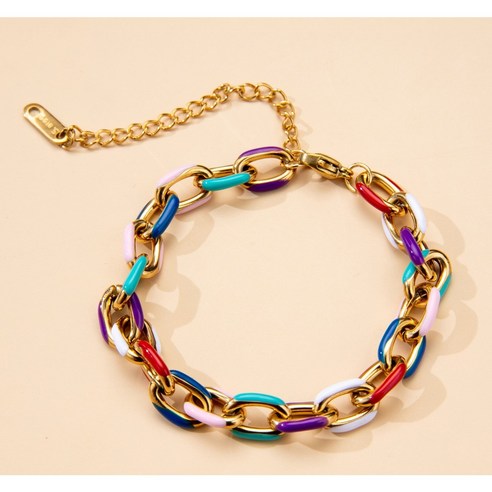 여성팔찌 14k팔찌 여성용 팔찌 펀칭 믹스 팔찌DSZ1014