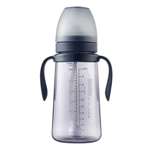 마더케이 베이직 PPSU 추 빨대컵 300ml, 네이비, 1개
