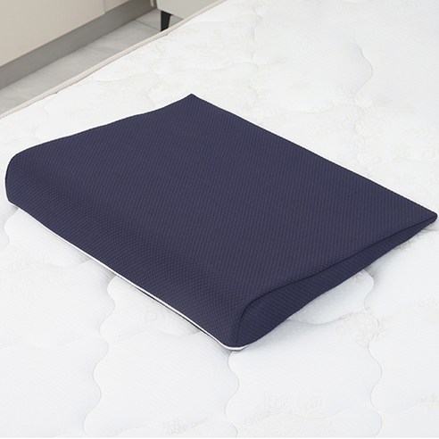 KEAIDO 신상품 2 세대 역류성식도염 베개 위편한베개 위산완화에 효과적입니다 베개경사쿠션, 블루, 논슬립 매트, 1개