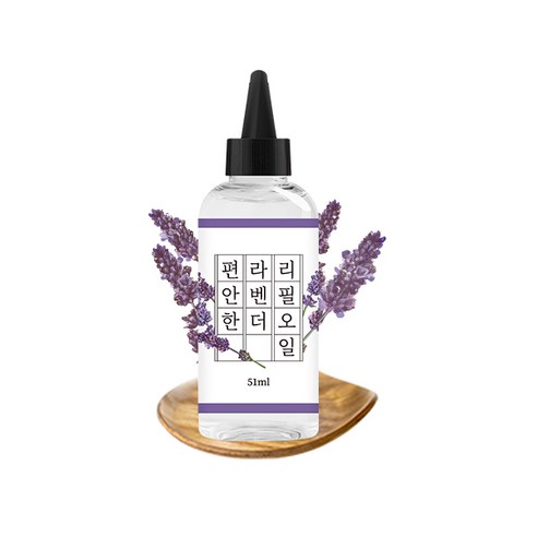더허브샵 에센셜 디퓨저 리필오일, 1개, 51ml, 편안한 라벤더