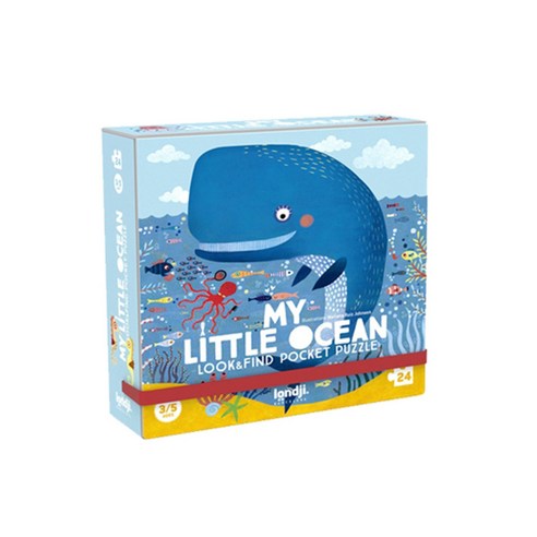 [론지] Pocket Puzzle – My little Ocean – 마이 리틀 오션 퍼즐, 1개