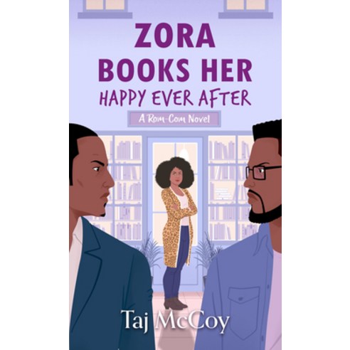 (영문도서) Zora Books Her Happy Ever After: A Rom-Com Novel Library Binding, Thorndike Press Large Print, English, 9798885789134