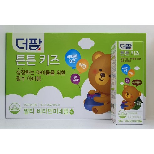 [더팜] 튼튼키즈 (15g x 60포) 보라색 박스로 리뉴얼