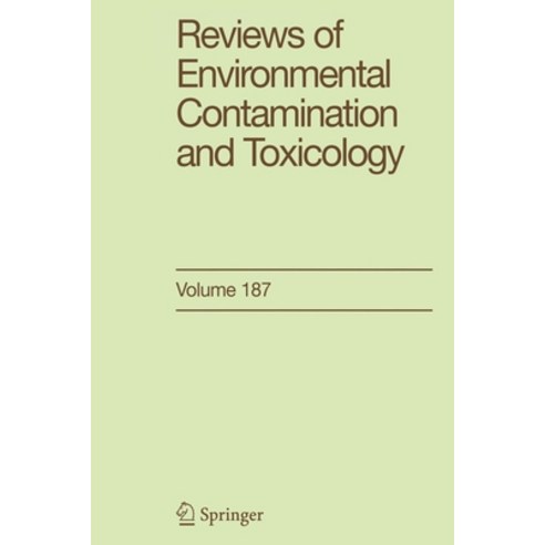 (영문도서) Reviews of Environmental Contamination and Toxicology 164 Paperback, Springer, English, 9781461270768
