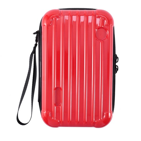 노 브랜드 Brompton 자전거 가방 접는 액세서리 전면 미니 스토리지 박스 커넥터 레드, 빨간색