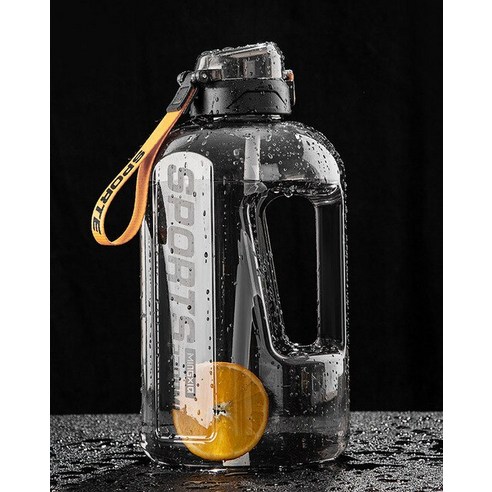 FREELIFE 휴대용물통 대용량 물병 스포츠 XS-175, Black-PC material, 2000ML