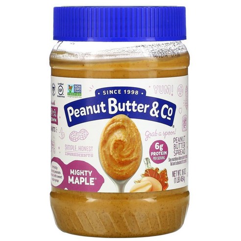 Peanut Butter & Co. 피넛버터앤코 메이플 땅콩버터 454g, 1개 메이플버터 Best Top5