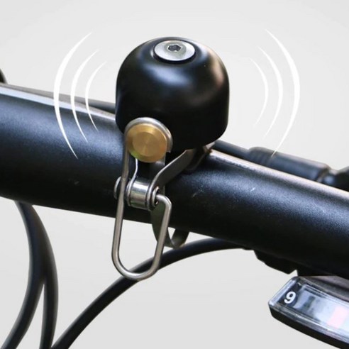 락브로스 클래식 자전거 벨: 맑고 청아한 벨소리와 우아한 빈티지 디자인