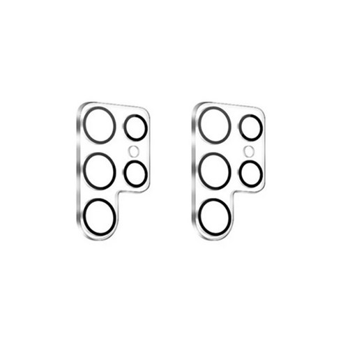 갤럭시S24/S24플러스/S24울트라 풀커버 카메라 강화유리 2매, 2p