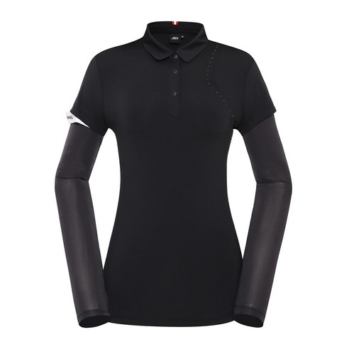 JDX_여성 여름 반팔에 냉감소매를 단 실속형티_평촌점