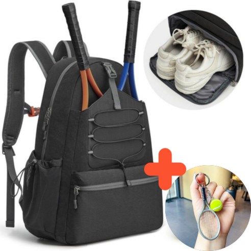 테니스 장비, 이제 짐짝처럼 들고 다니지 마세요! 코스나인 대용량 백팩 하나면 끝! 테니스가방