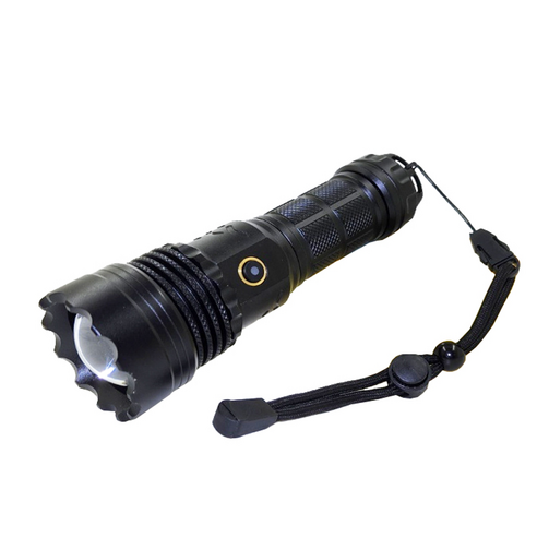 강력한 조명과 편리한 충전을 갖춘 손전등