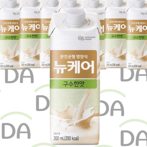 뉴케어 구수한맛 200ml 30팩 식사대용 균형잡힌 영양식