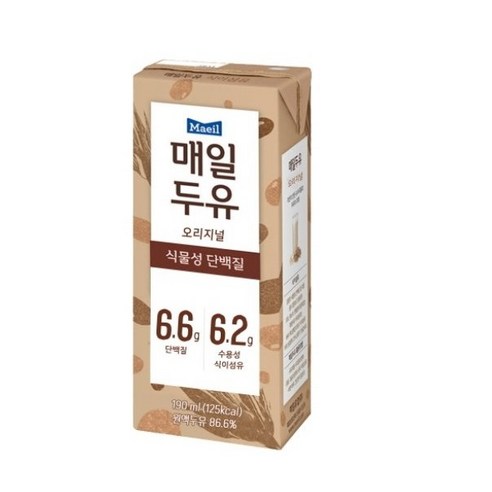 건강하고 편리한 식물성 단백질 선택: 매일두유 오리지날