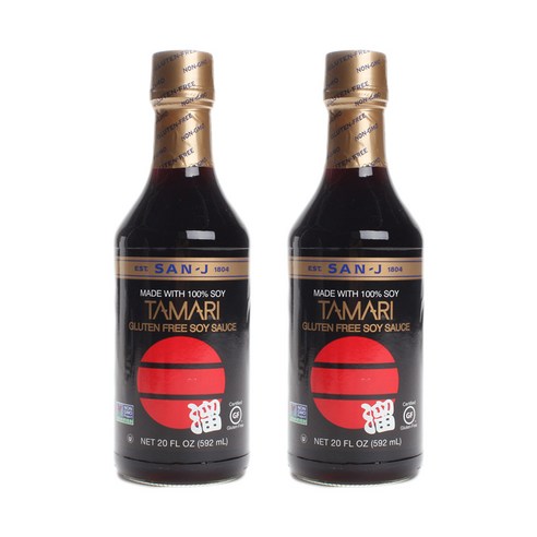 산제이 타마리 글루텐 프리 비건, 592ml, 2개