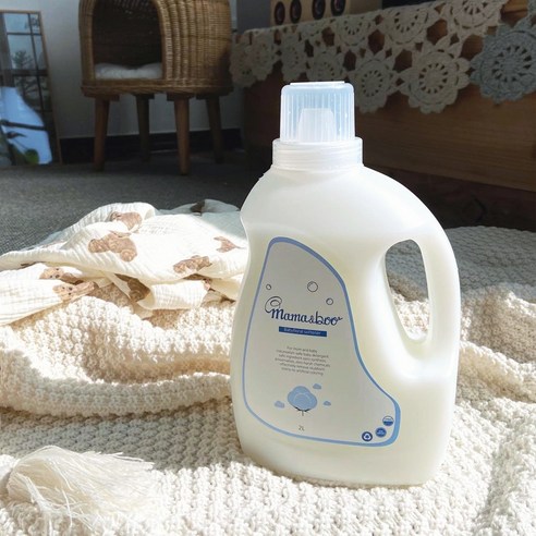 마마앤부 유아세제로 연약한 아기 피부를 지켜주세요