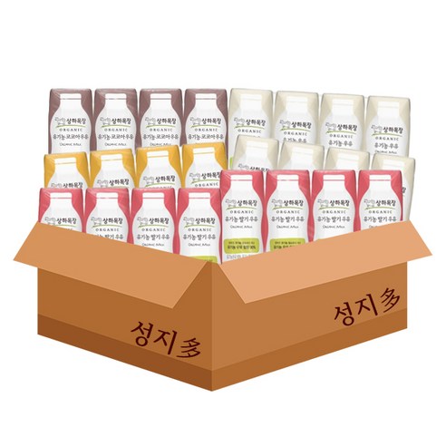 매일 상하목장 125ml 유기농우유 24팩/무료배송, 24개