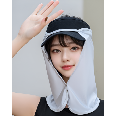 힙지스 자외선 차단 골프 햇빛가리개