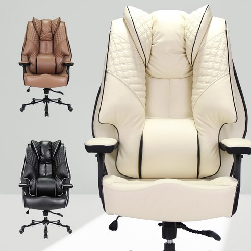 클라우드백 컴퓨터 사무용 사무실 중역 PC방 편한 공부 책상 메쉬 학생 의자 T800PQ, T800PQ 퀼팅소프트체어 아이보리