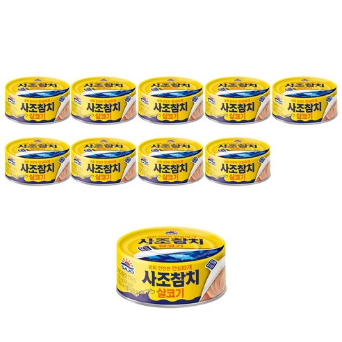 (올따옴) 사조 살코기참치 135g 10입, 1개