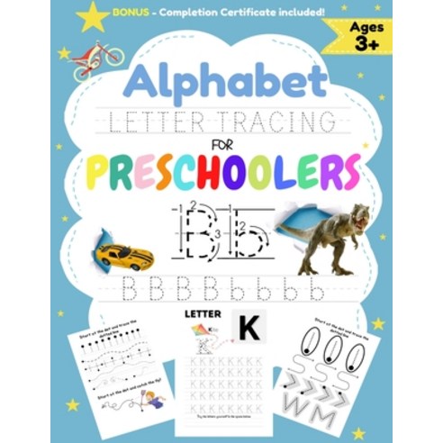 Alphabet Letter Tracing for Preschoolers: A Workbook For Boys to Practice Pen Control Line Tracing ... Paperback, Life Graduate Publishing Group, English, 9781922515179