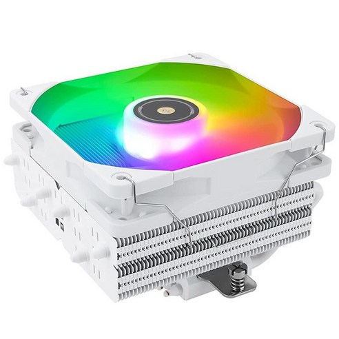 Thermalright SI-100 CPU 에어 쿨러 6x6mm 히트 파이프 TL-E12 PWM 저소음 팬 S-FDB V2.0 베어링 AGHP 3.0 기술 AMD AM4 AM5/인, SI-100 WHITE ARGB/6 heatpies