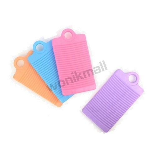 순하고 깨끗하게, 아기 피부를 위한 비앤비 유아 세탁비누와 미니 빨래판