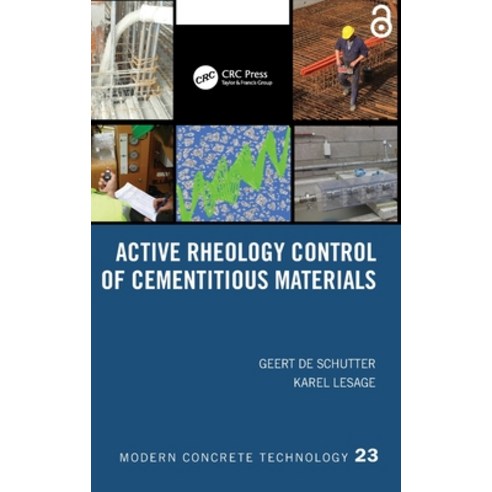 (영문도서) Active Rheology Control of Cementitious Materials Hardcover, CRC Press, English, 9781032266909