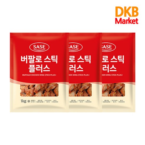 사세 버팔로스틱(봉), 3개, 1kg