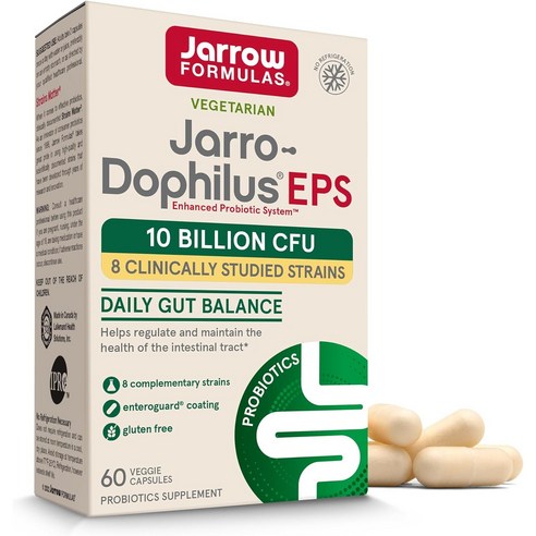 재로우 자로-도필러스 EPS 다이제스티브 프로바이오틱 유산균 100억 베지캡, 120정, 1개