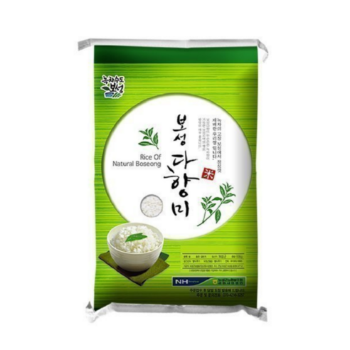 보성농협 보성다향미 쌀: 품격 있는 백미의 세계 보성다향미