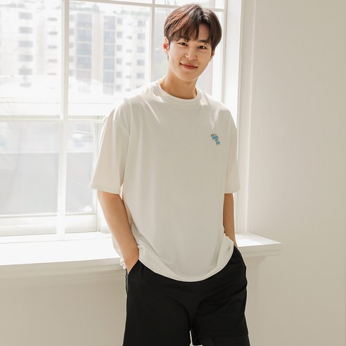 베라프 워티크 반팔 남자 루즈핏 래쉬가드 상의 빅사이즈 M232