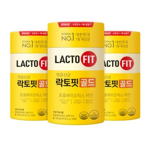 종근당건강 락토핏 생유산균 골드, 100g, 12개