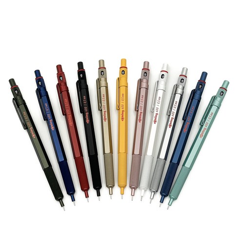 로트링 600 고급샤프 10컬러 0.5mm 0.7mm(가죽케이스 지우개 증정이벤트), 골드 0.5mm