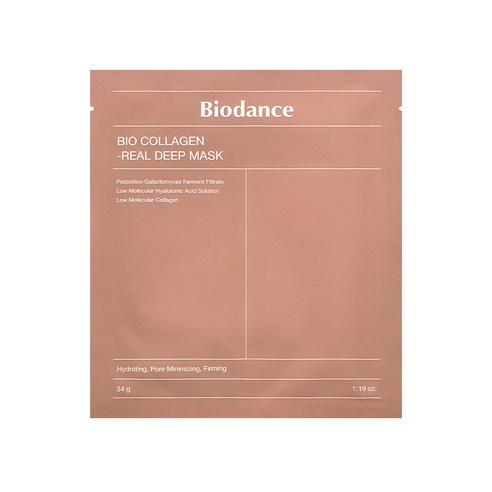 바이오던스 바이오 콜라겐 리얼 마스크 모공 집중 개선 마스크팩 리뷰 바이오던스