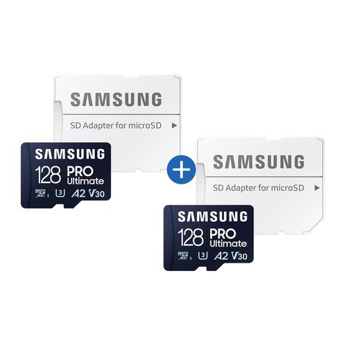 삼성전자 마이크로SD카드 PRO Ultimate 128GB MB-MY128SA/WW 2개