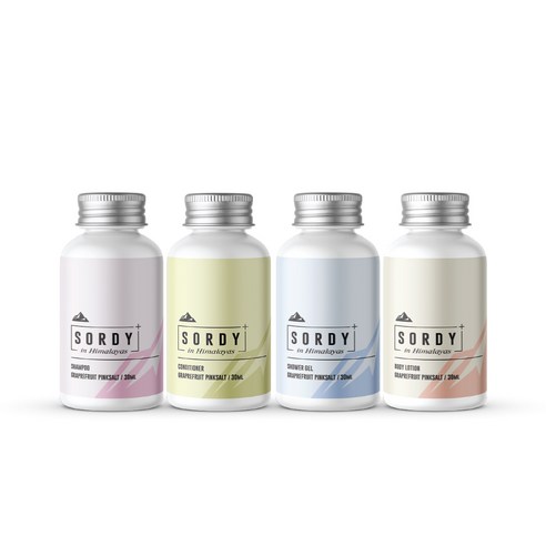 소르디(SORDY) 인 히말라야 자몽&핑크솔트 어메니티 30ML 300개입, 샤워젤