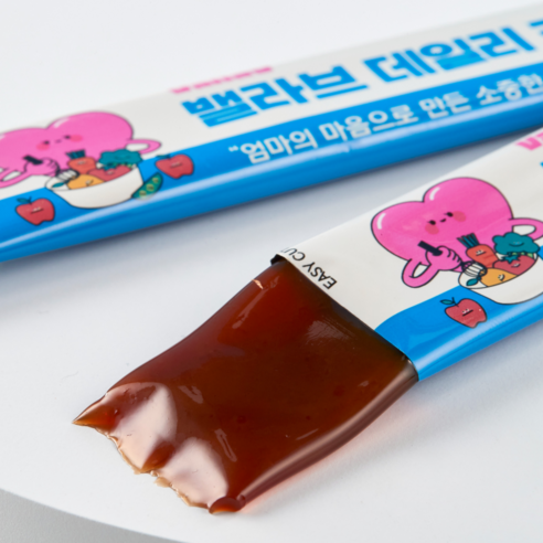 35가지 야채 과일 영양 가득, 밸라브 데일리 키즈 젤리로 맛있고 건강하게!