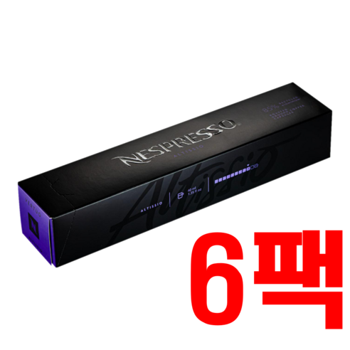 네스프레소 버츄오 캡슐 에스프레소 알티시오, 6개, 10개입