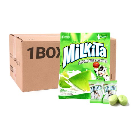유니캔 밀키타 멜론 80g 10입, 1개, 800g