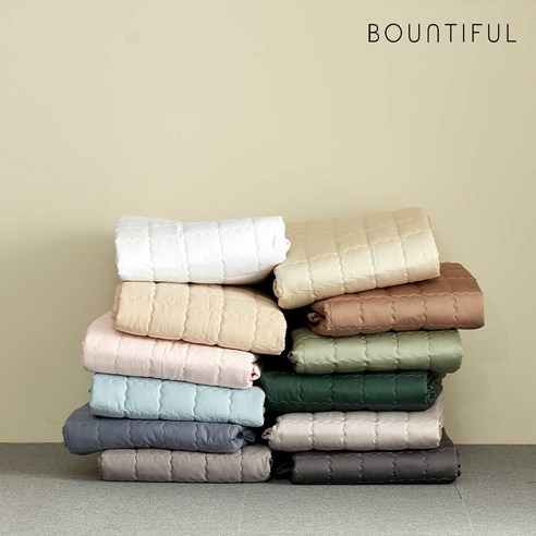 고품질 소재와 다양한 컬러로 더 편안한 수면환경을 제공하는 바운티풀 침대패드