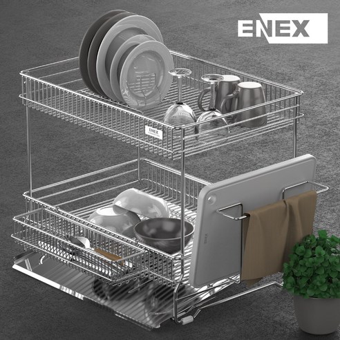 주방에 감성을 더하는 에넥스 올스텐 304 식기건조대