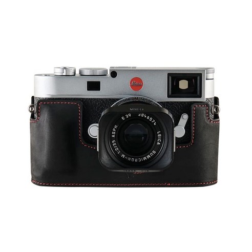 오버베르트 Leica M11 Half Case – Hydrophobic/Open Type Black – Red 리뷰 라이카
