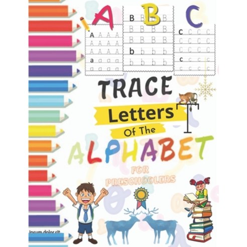 ABC Trace Letters Of The Alphabet For Preschoolers: Have fun with cute animals coloring and the let... Paperback, Independently Published, English, 9798719371214