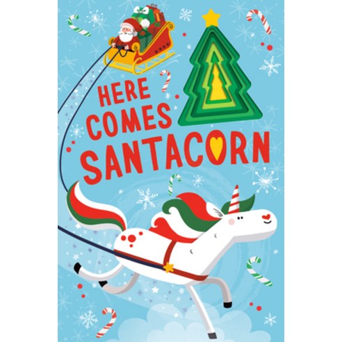 Here Comes Santacorn Board Books, Random House Books for Young Readers