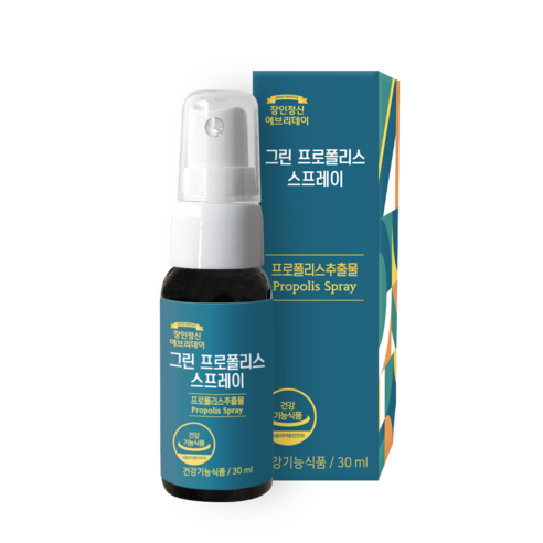 장인정신 에브리데이 그린 프로폴리스 스프레이, 30ml, 1개