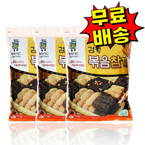 농가에프엔씨 볶음참깨가루 1kg HACCP 매일생산 당일발송, 검정볶음참깨, 4개